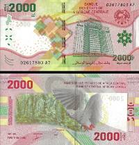 *2000 frankov Central African States 2020, P702a UNC - Kliknutím na obrázok zatvorte -